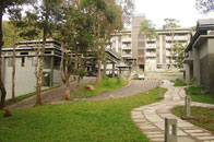 Mountain Courtyard