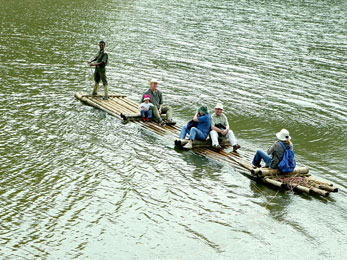 Bamboo Rafting In Periyar Tiger Reserve