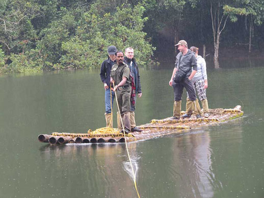 Periyar Bamboo Rafting