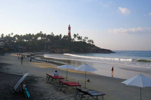 Lighthouse beach kovalam