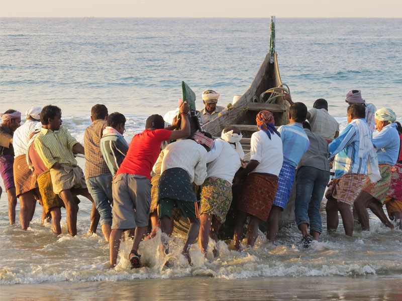 Kovalam Fishing Boat